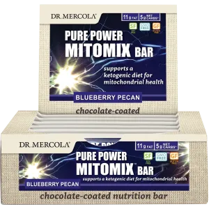 Dr. Mercola Blueberry Pecan Choc Mitomix 12 Bars