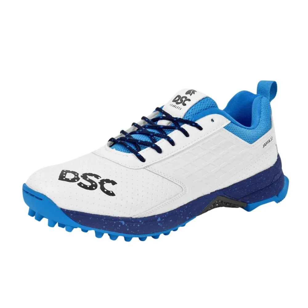 DSC Shoes, Jaffa 22 Cricket Shoes White/Navy