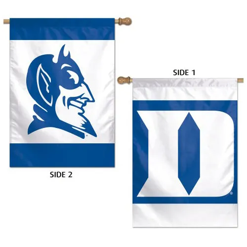 Duke Blue Devils Official NCAA Sports 2-Sided Vertical Flag Wall Banner - Wincraft Inc.