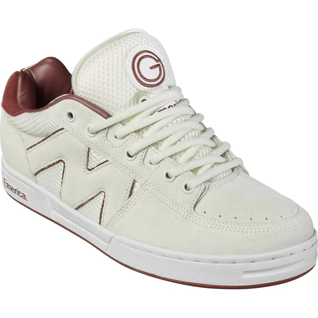 Emerica Shoes OG-1 Skateshop Day - White/Burgundy