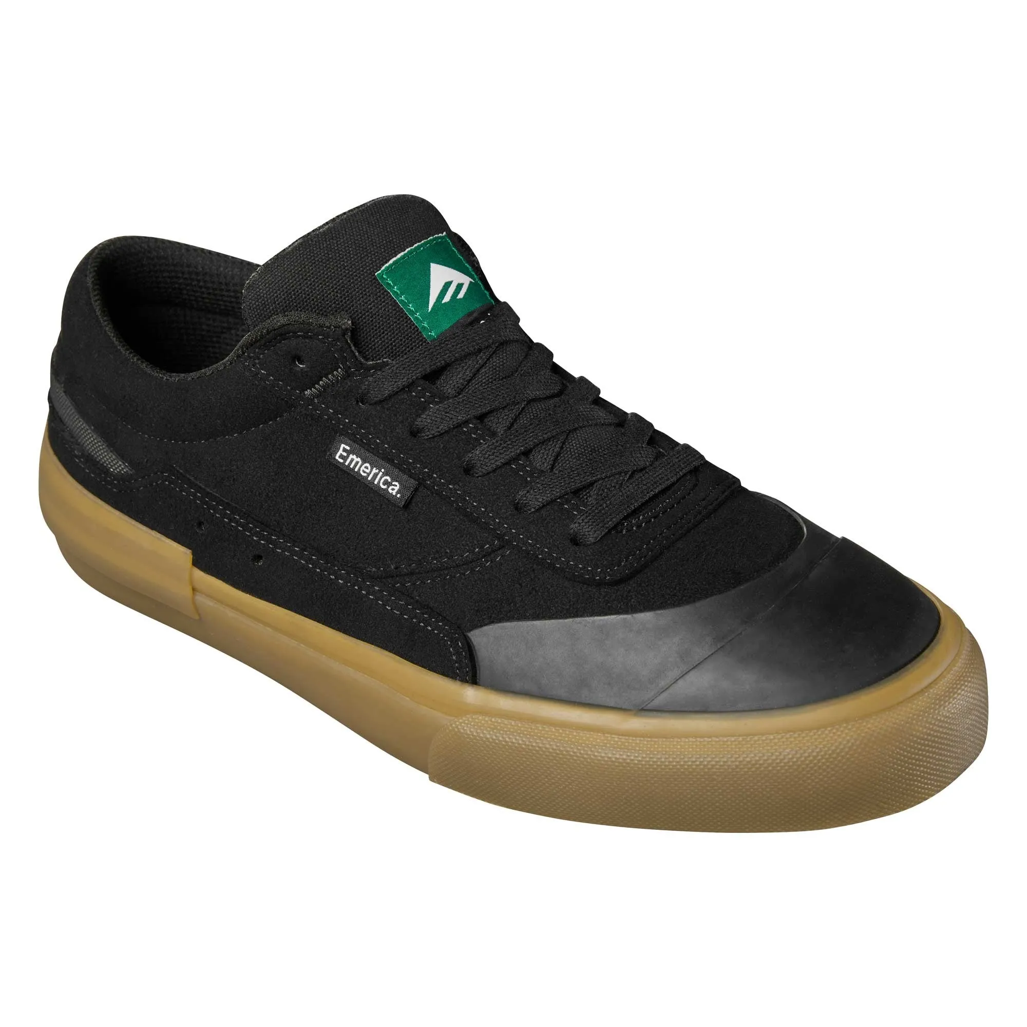 Emerica Shoes Vulcano - Black/Grey/Gum