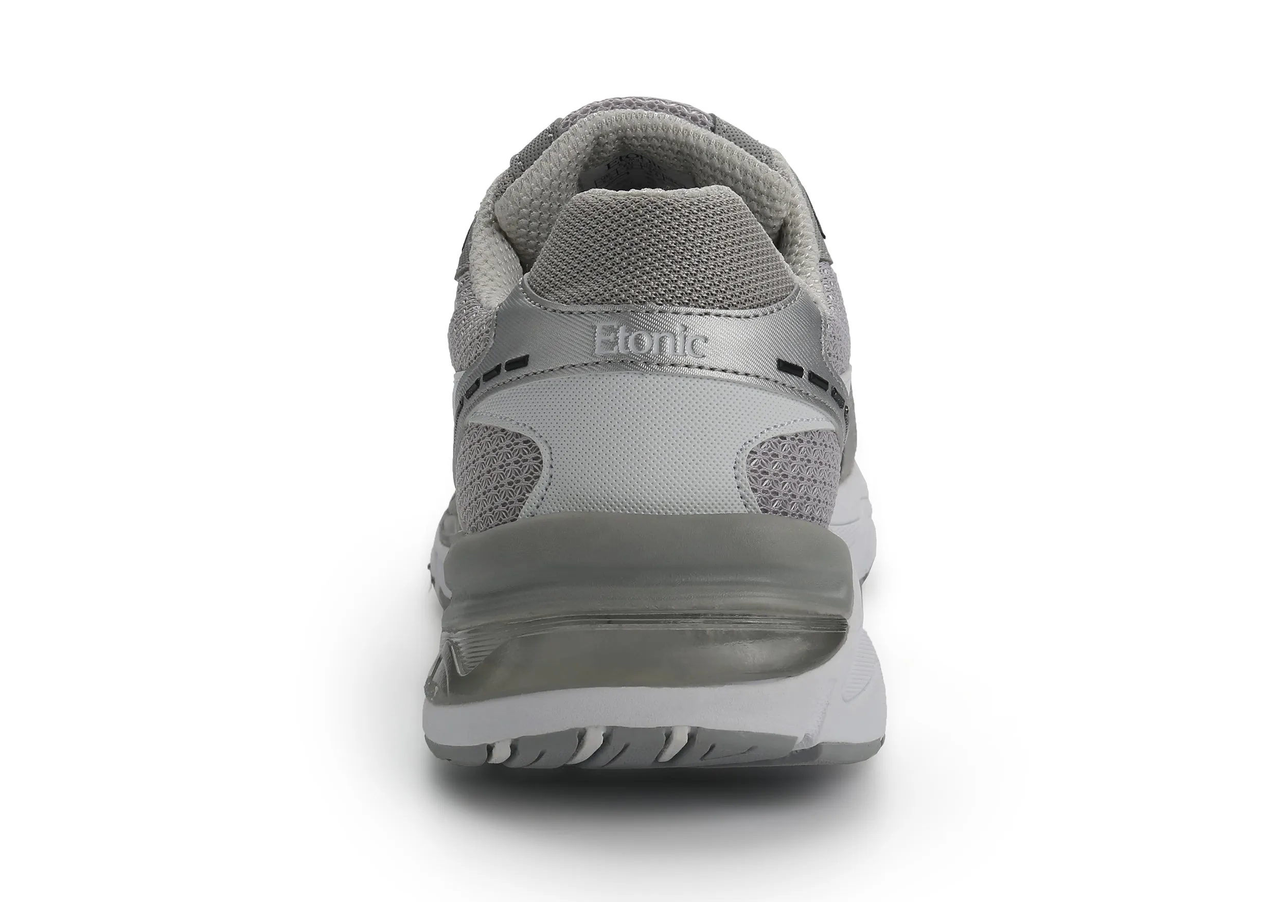 Etonic Kendari 3.0 sneakers in grey leather and grey mesh.