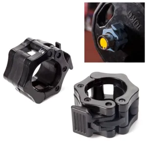 Fast Austrian Bar Chuck Lock Barbell Plastic Buckle, Diameter: 28mm (Black)