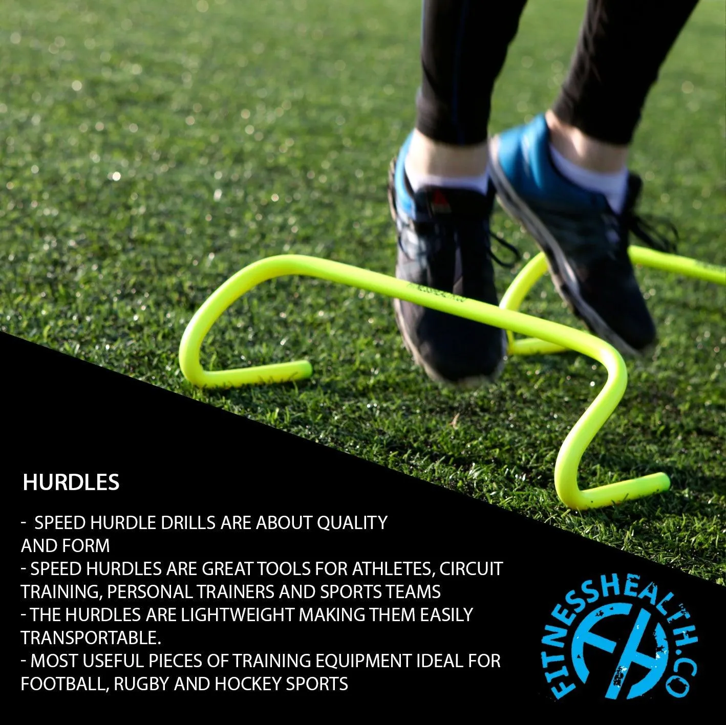 FH Speed Agility Hurdles Rugby Football Training Equipment