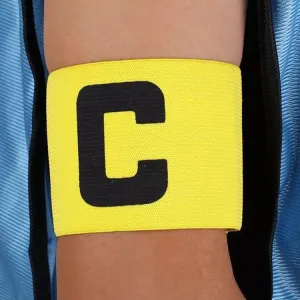 Football Match Armband Elastic Sticker Winding-Type C Marker(Yellow)