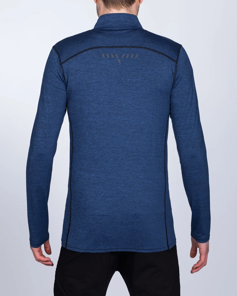 Girav Tall Quarter-Zip Baselayer (estate blue)