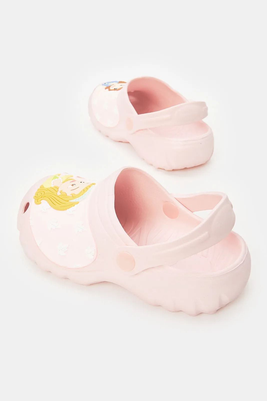 Girls Pink Sofia Clogs