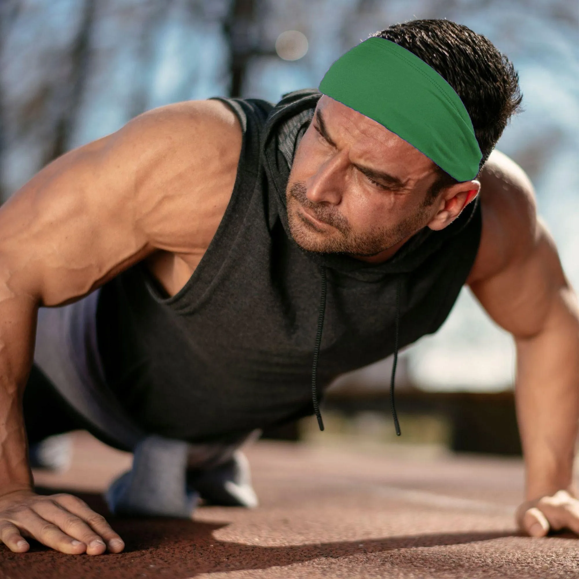 Green Performance Headband