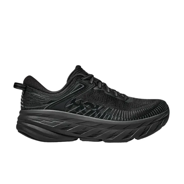 HOKA Women's Bondi 7 (Wide Width) Black/Black