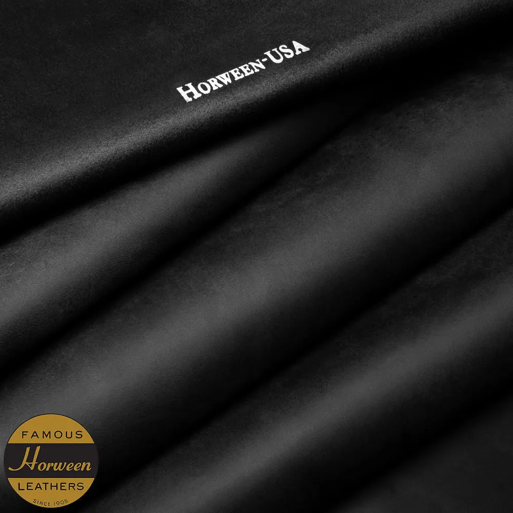 HORWEEN CHAMOIS - BLACK - 1.8/2.0mm