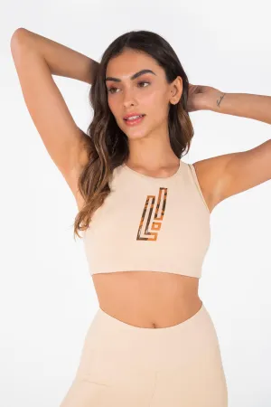 Icon Graphic Halter Top