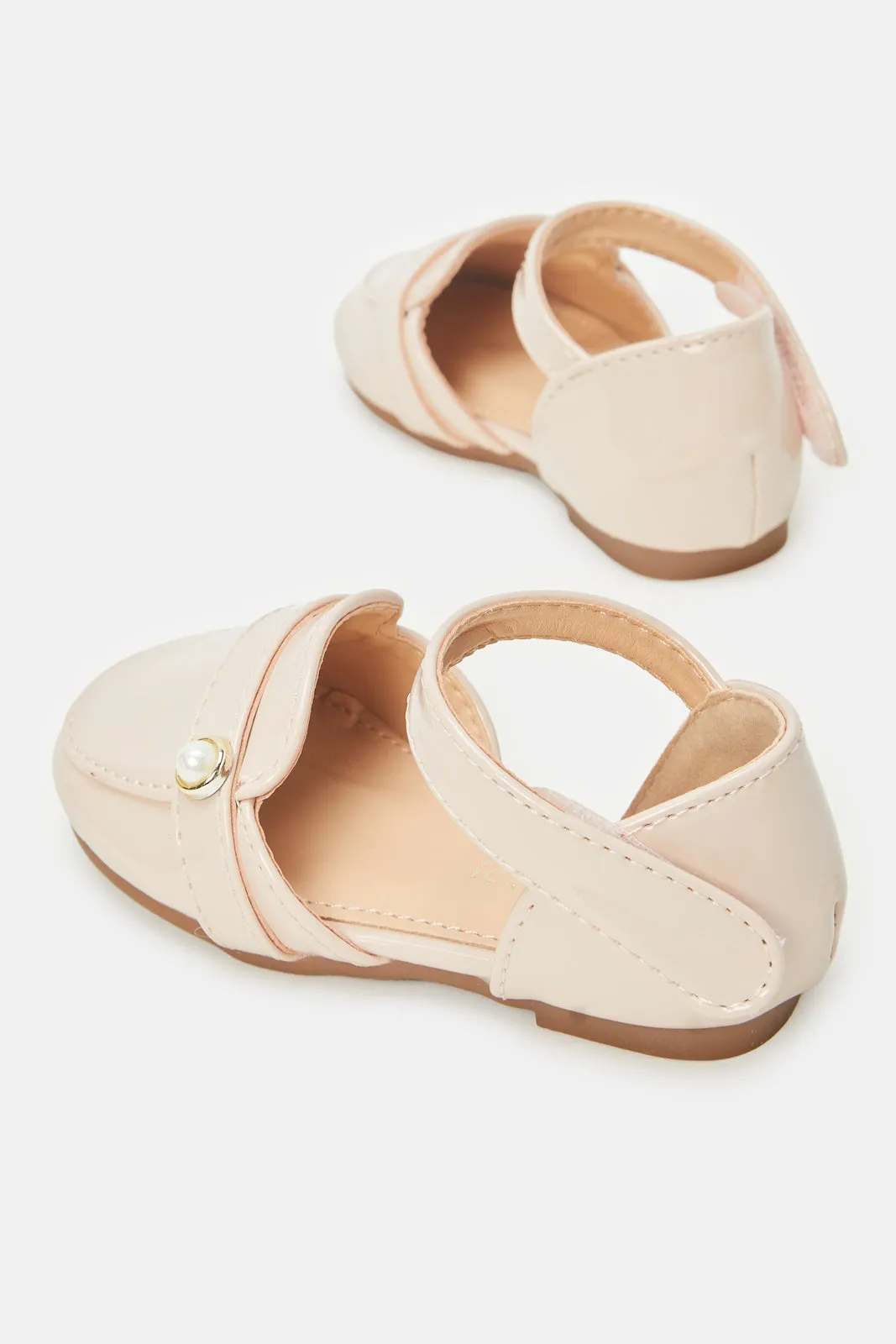 Infant Girls Pink Pearl Ballerina