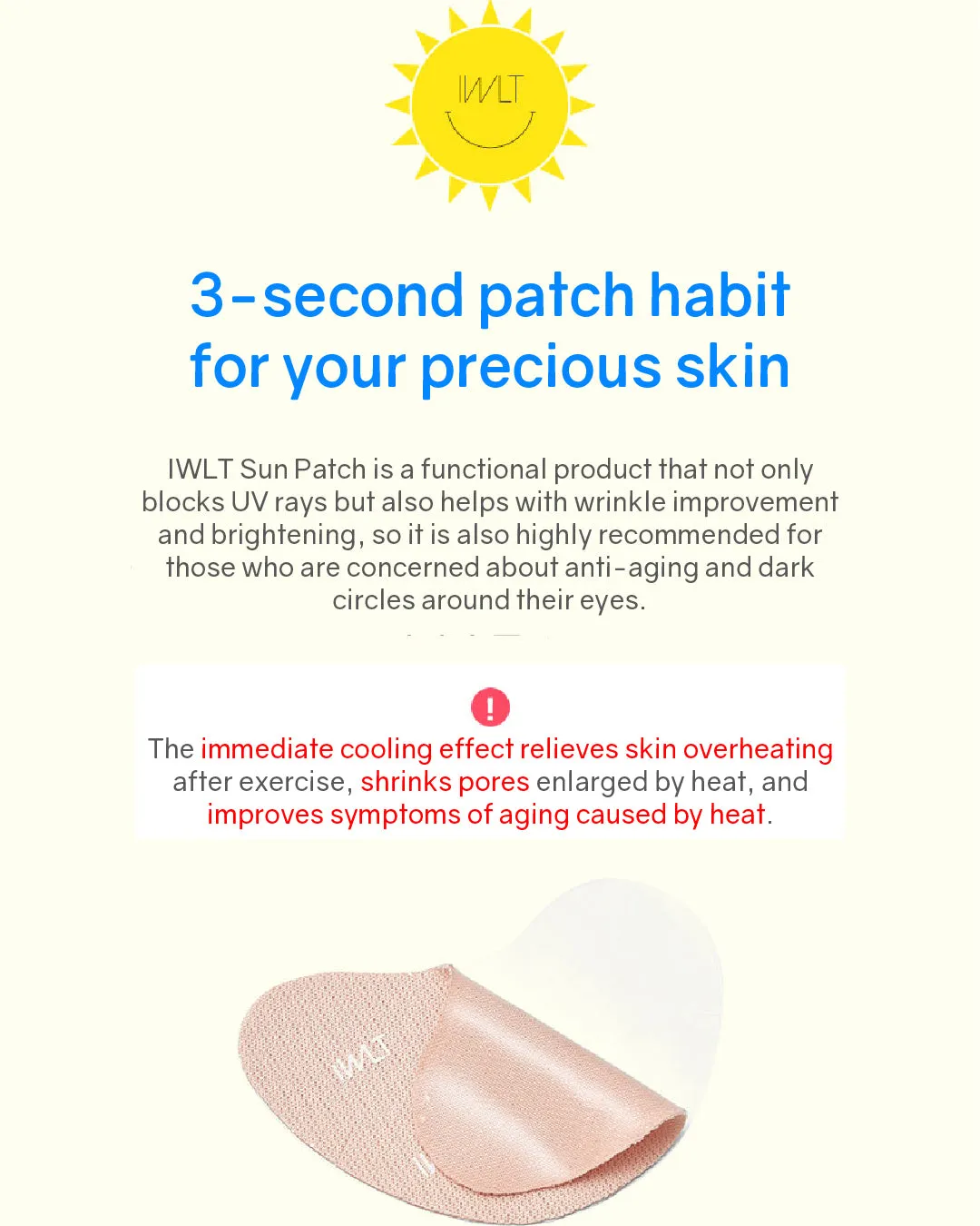 IWLT Protecting Sunny Day Sun Patch