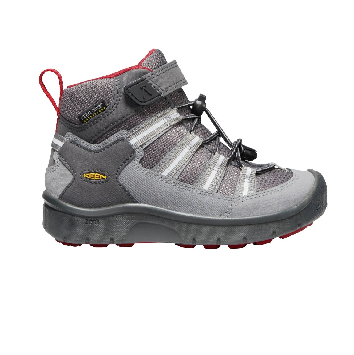 Kid's Hikeport II Sport Mid Waterproof Boot - Magnet/Chili pepper