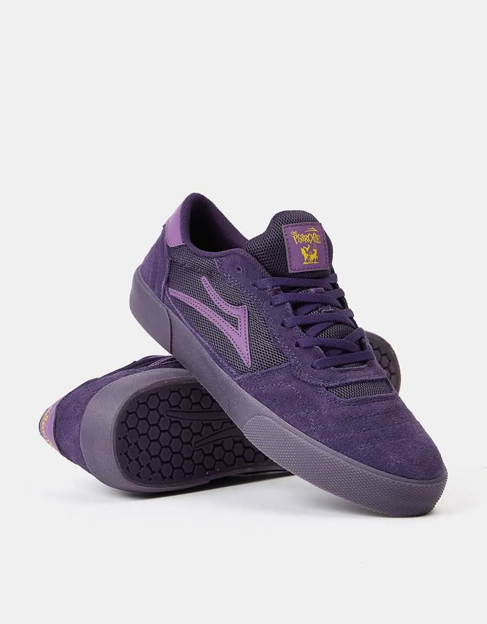 Lakai x The Pharcyde Cambridge Skate Shoes - Grape Suede