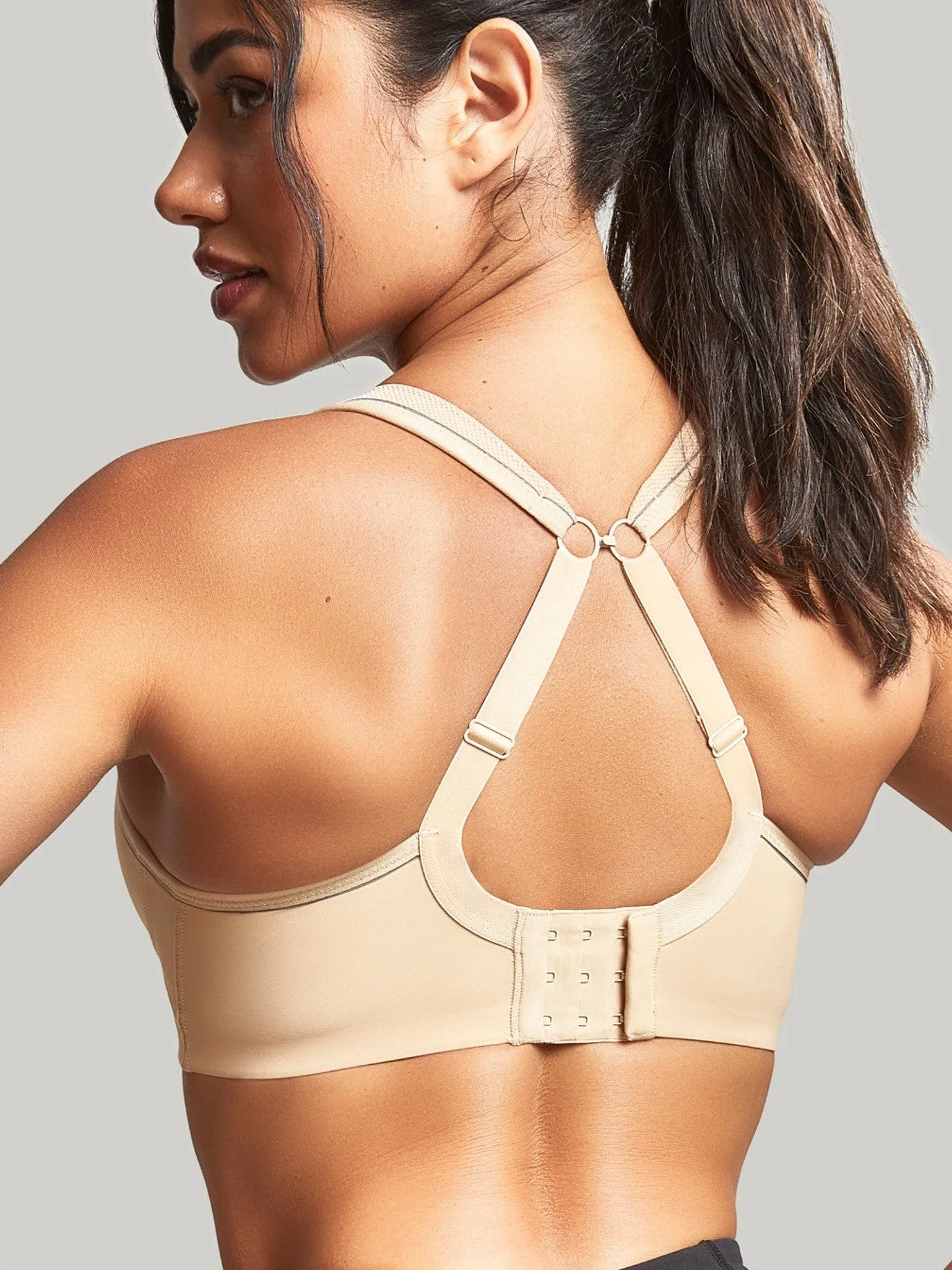 Latte Wired Sports Bra