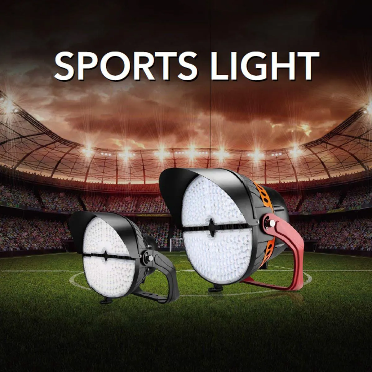 LED Sport Light, 505 Watts, 70000 Lumens, 5000K, 480V