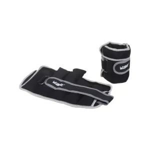 Liveup Sports Adjustable Ankle Weight Black 2.5Kg*2 LS3031