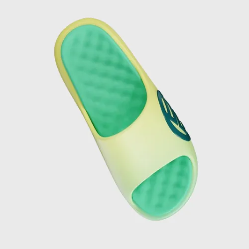 LUXIAOJUN - Sports Slides - Yellow & Green