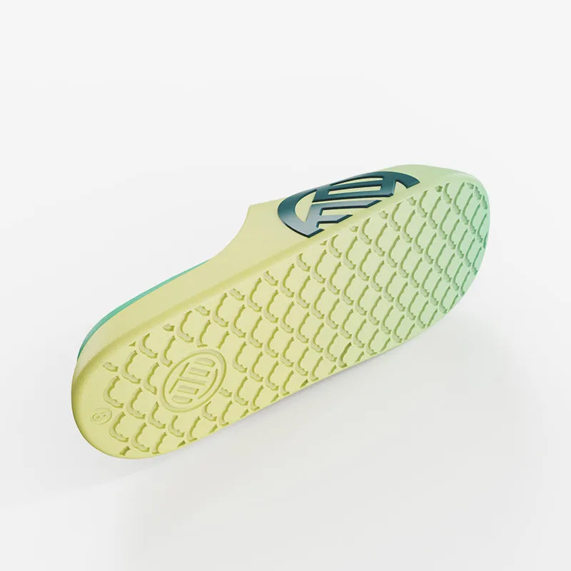 LUXIAOJUN - Sports Slides - Yellow & Green