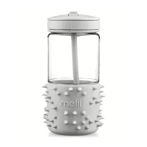 Melii Spikey Water Bottle for Kids - Sensory Exploration with Soft Silicone Spikes, Leak Proof Straw, and Easy Grip Handle - BPA Free, Durable Tritan, Perfect for On-the-Go Hydration, 12 oz