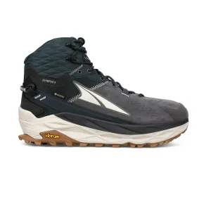 Men's Altra Olympus 5 Hike Mid GTX Color: Black/Gray