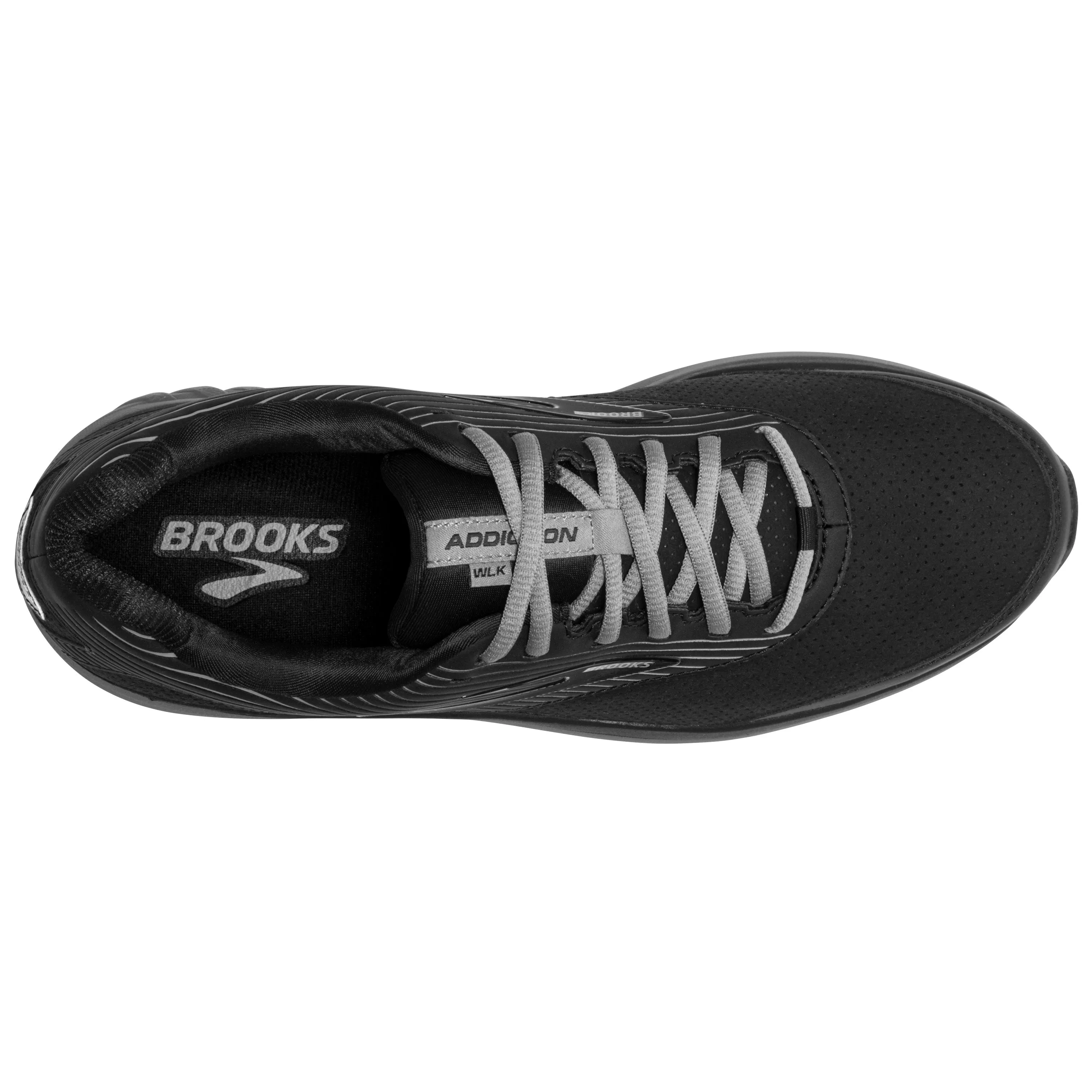 Men's Brooks Addiction Walker Suede Color: Black/Primer/Black