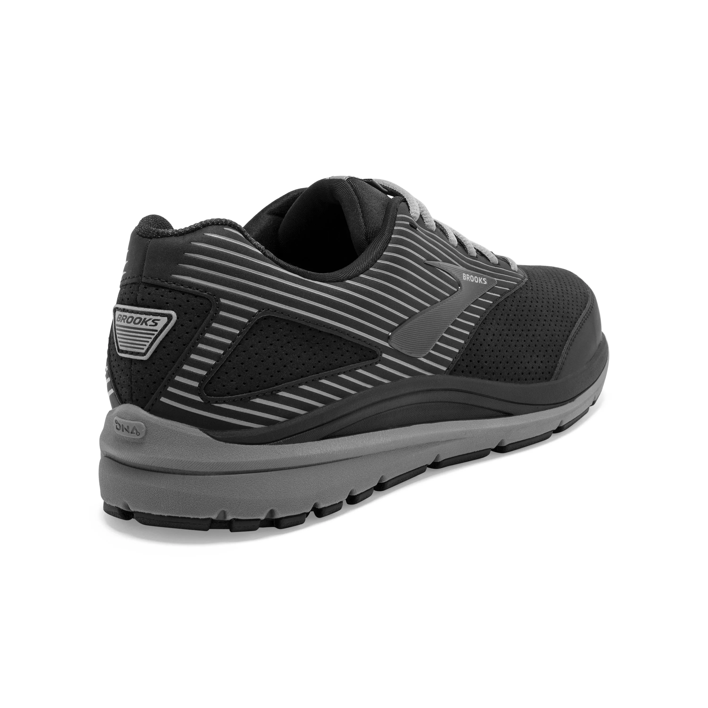 Men's Brooks Addiction Walker Suede Color: Black/Primer/Black