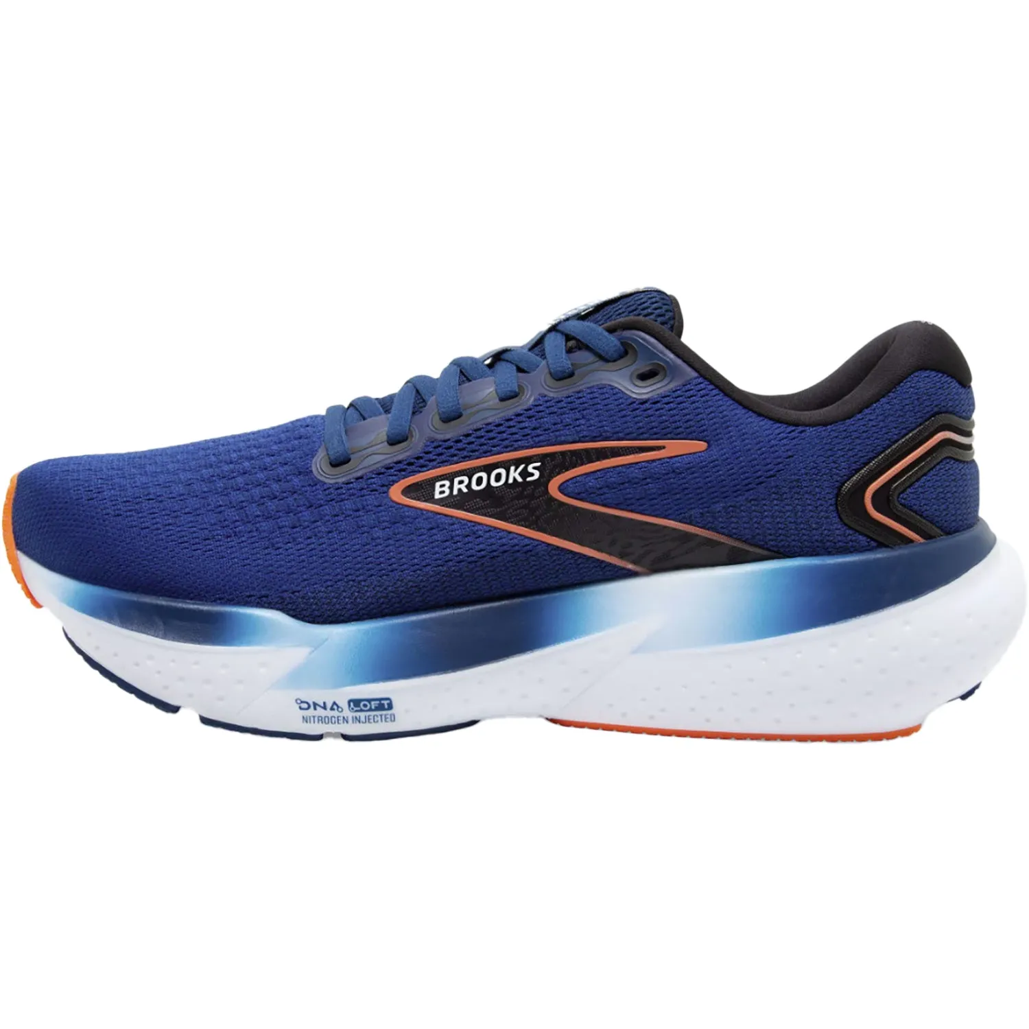 Men's Brooks Glycerin 21 Blue Opal/Black/Nasturtium