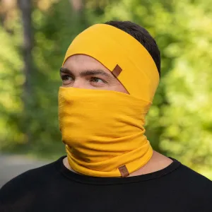 Men's Headband & Gaiter 2-Piece Power Mango