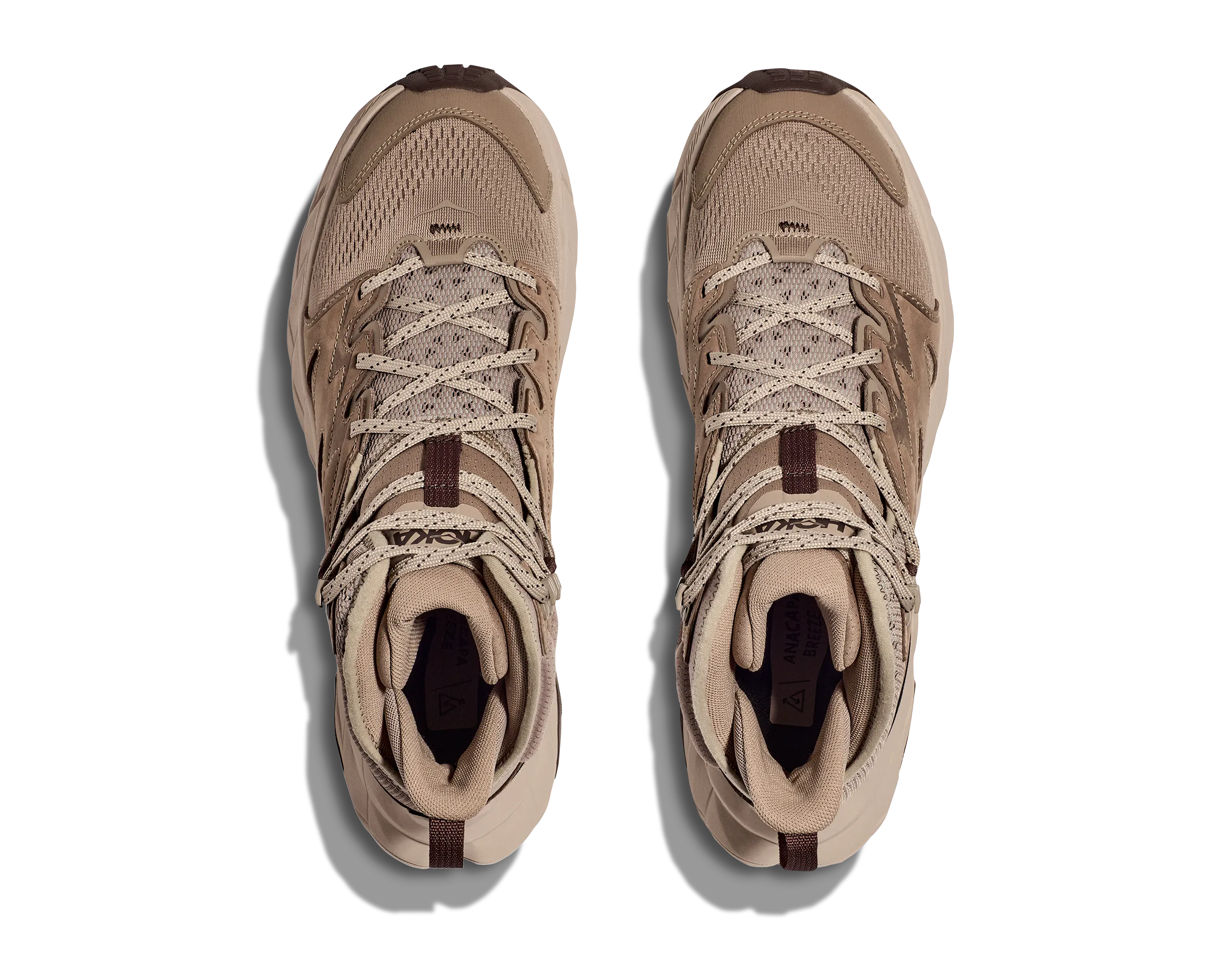 Men's Hoka Anacapa Breeze Mid Color: Dune / Oxford Tan