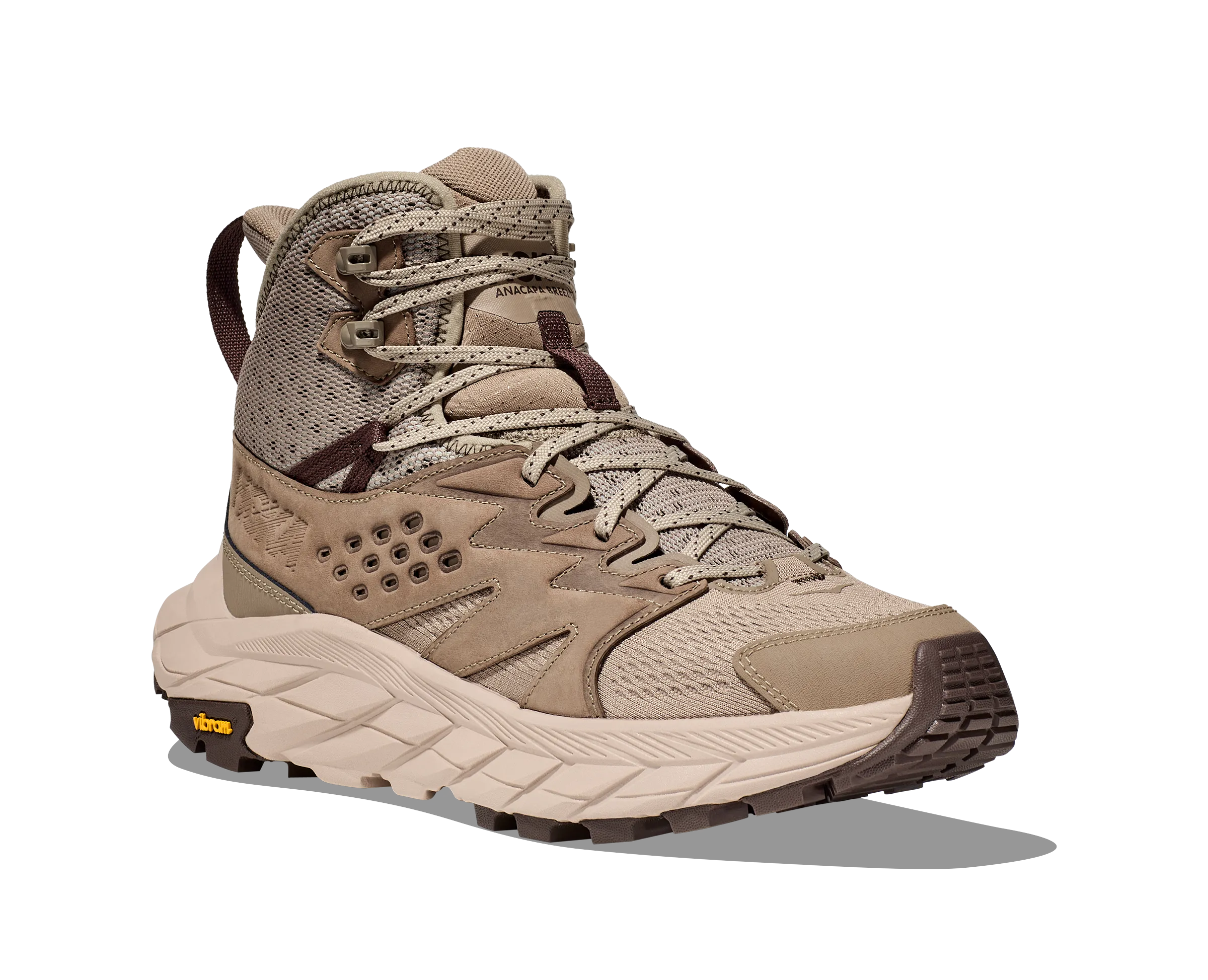 Men's Hoka Anacapa Breeze Mid Color: Dune / Oxford Tan