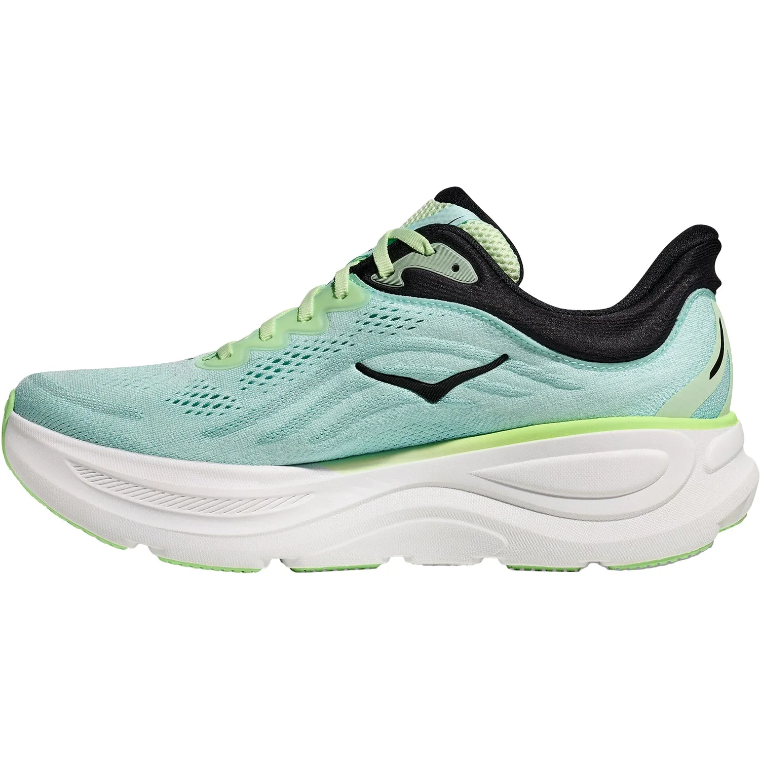 Men's HOKA Bondi 9 Luna Moth/Blue Spark Mesh