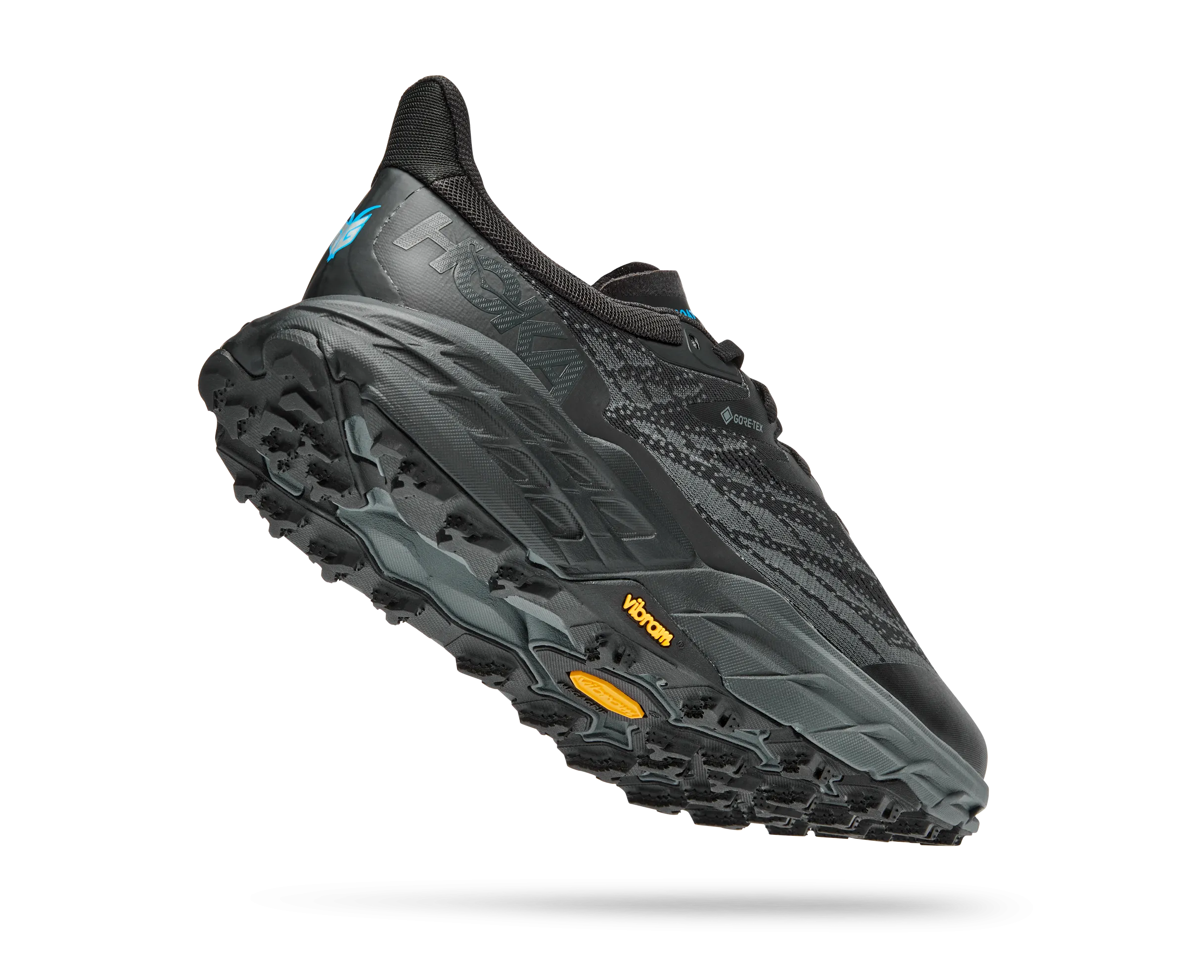 Men's Hoka Speedgoat 5 GTX Color: Black/Black