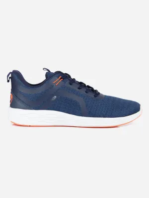 Men's Navy Lace Up Sneaker (ID7513)