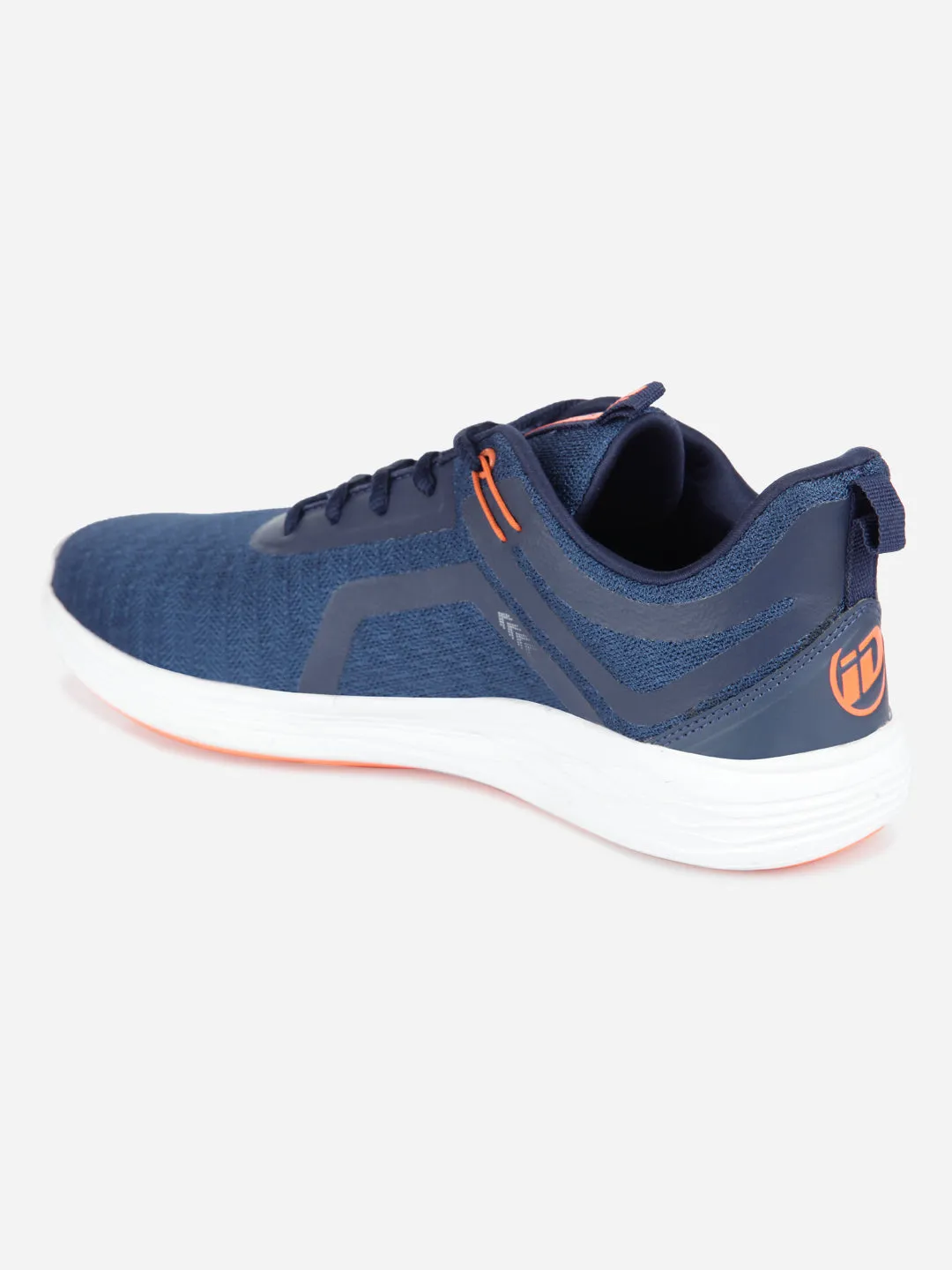 Men's Navy Lace Up Sneaker (ID7513)