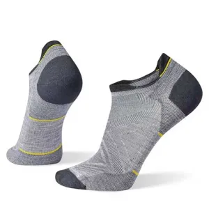 Men's Run Zero Cushion Low Ankle Socks - Light Gray