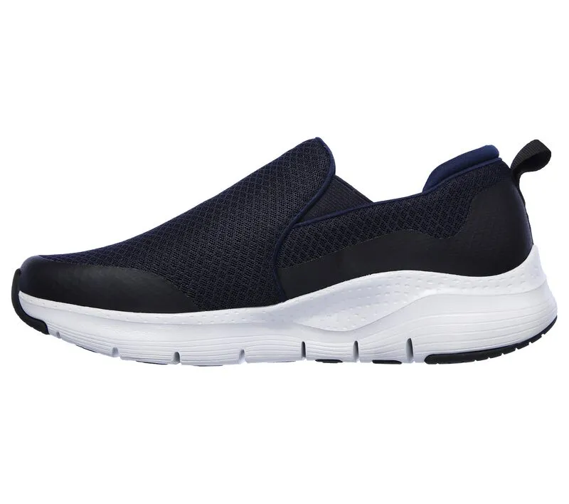 Mens Wide Fit Skechers SK232043 Arch Fit Banlin Walking Trainers