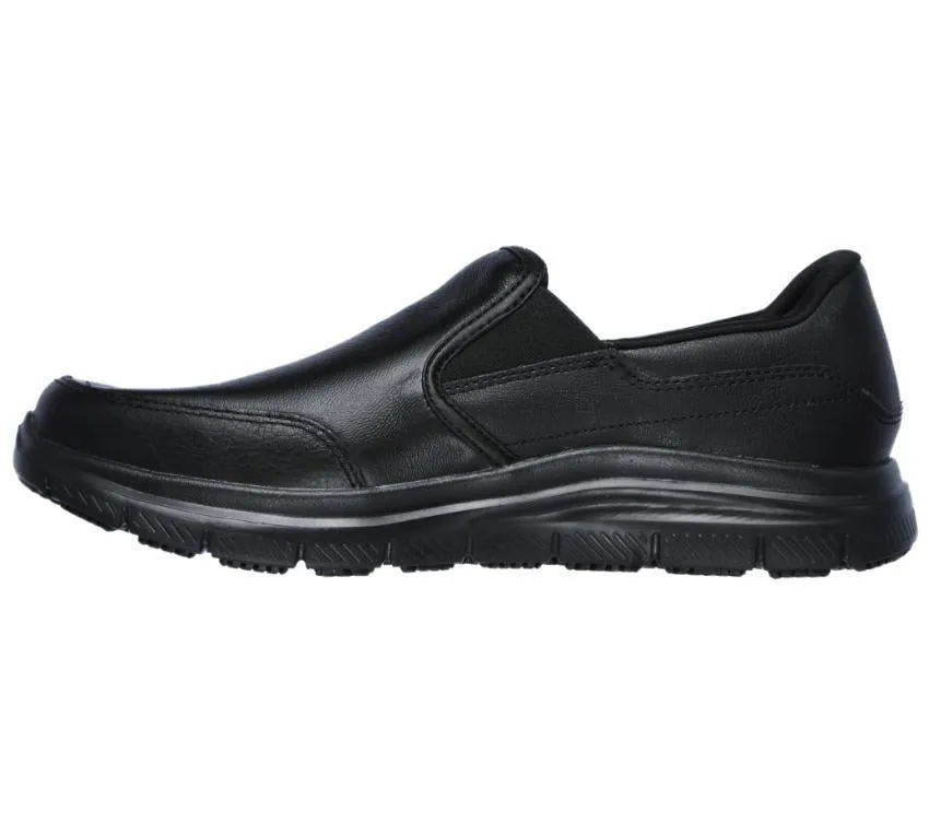 Men's Wide Fit Skechers Work 77071 Bronwood Walking Shoes