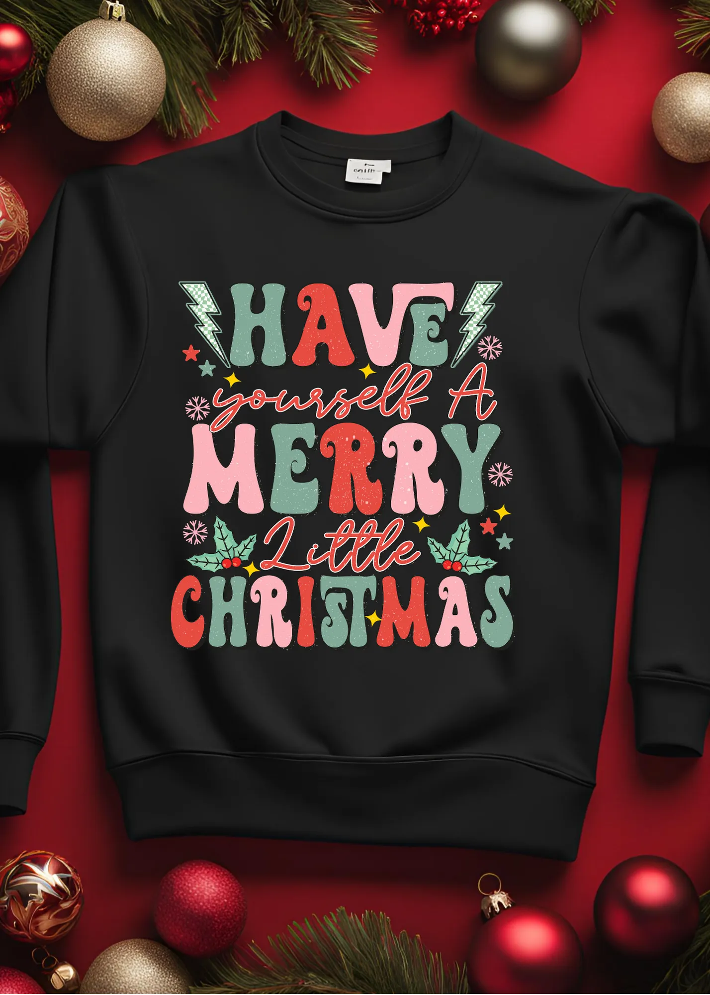 Merry Little Christmas Pullover