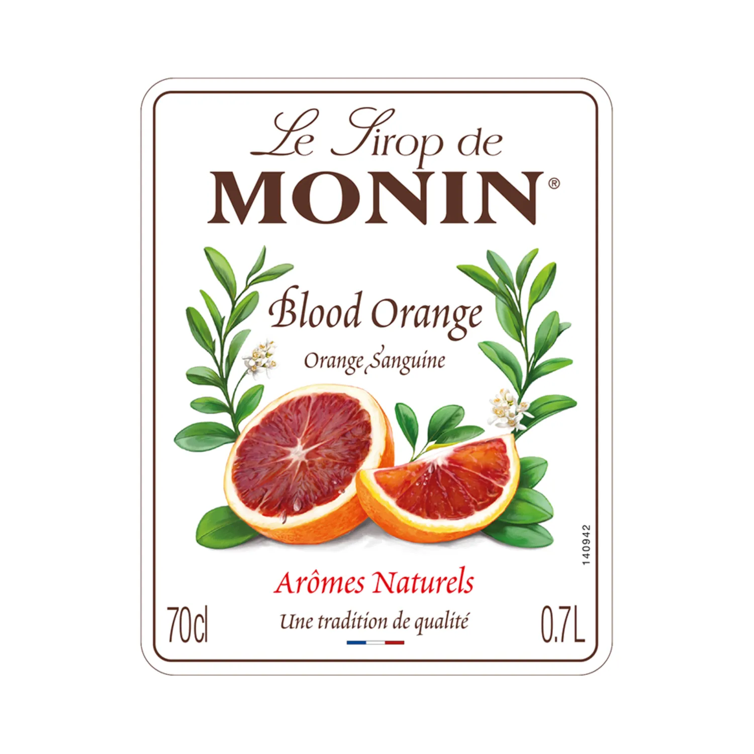 Monin Blood Orange Syrup 70cl