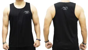 MSR Sports Tank Top Gym Wear (Black-001)