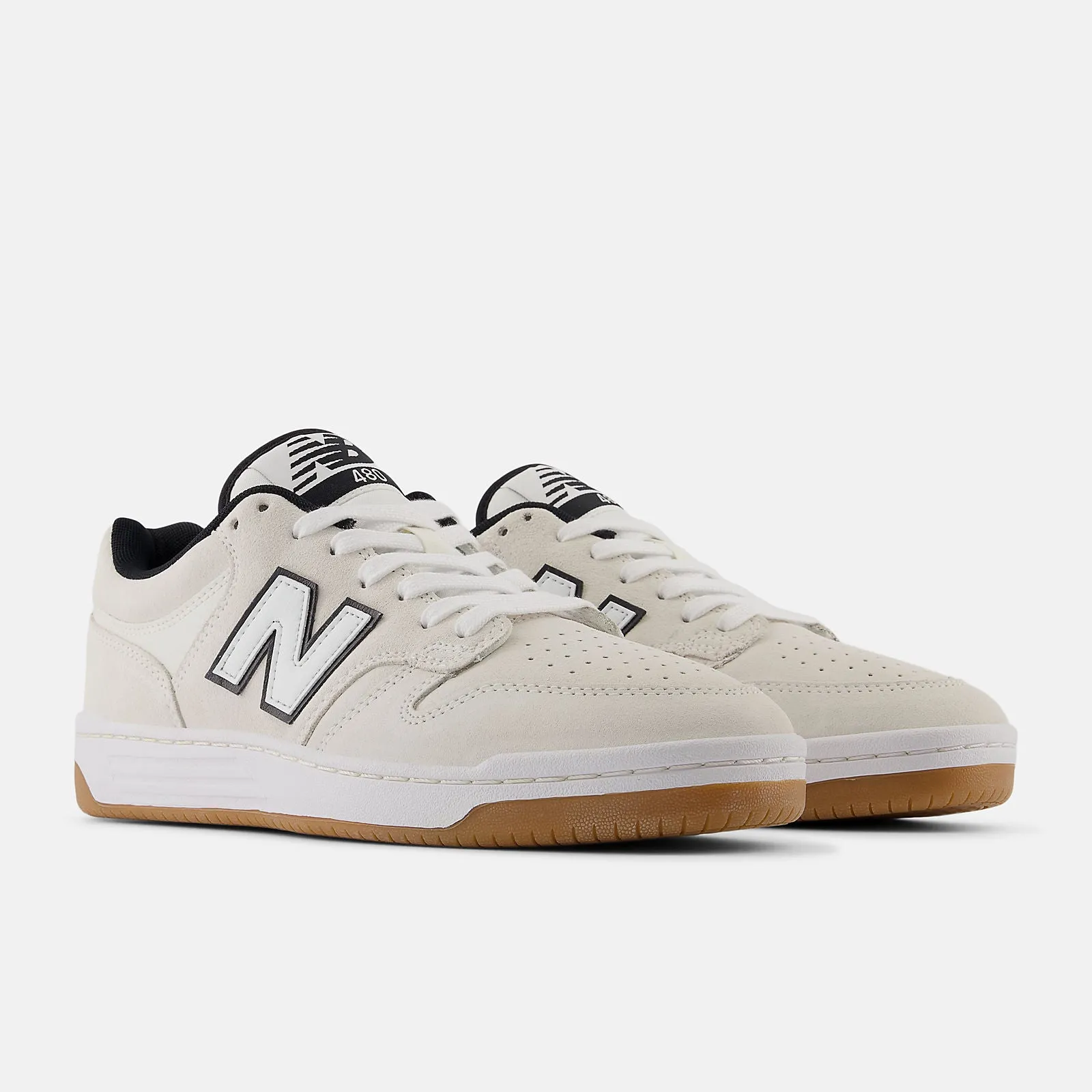 NEW BALANCE 480 WHITE/BLACK