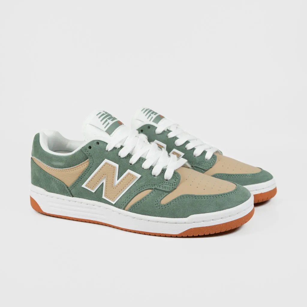 New Balance Numeric - 480 Shoes - Juniper / White