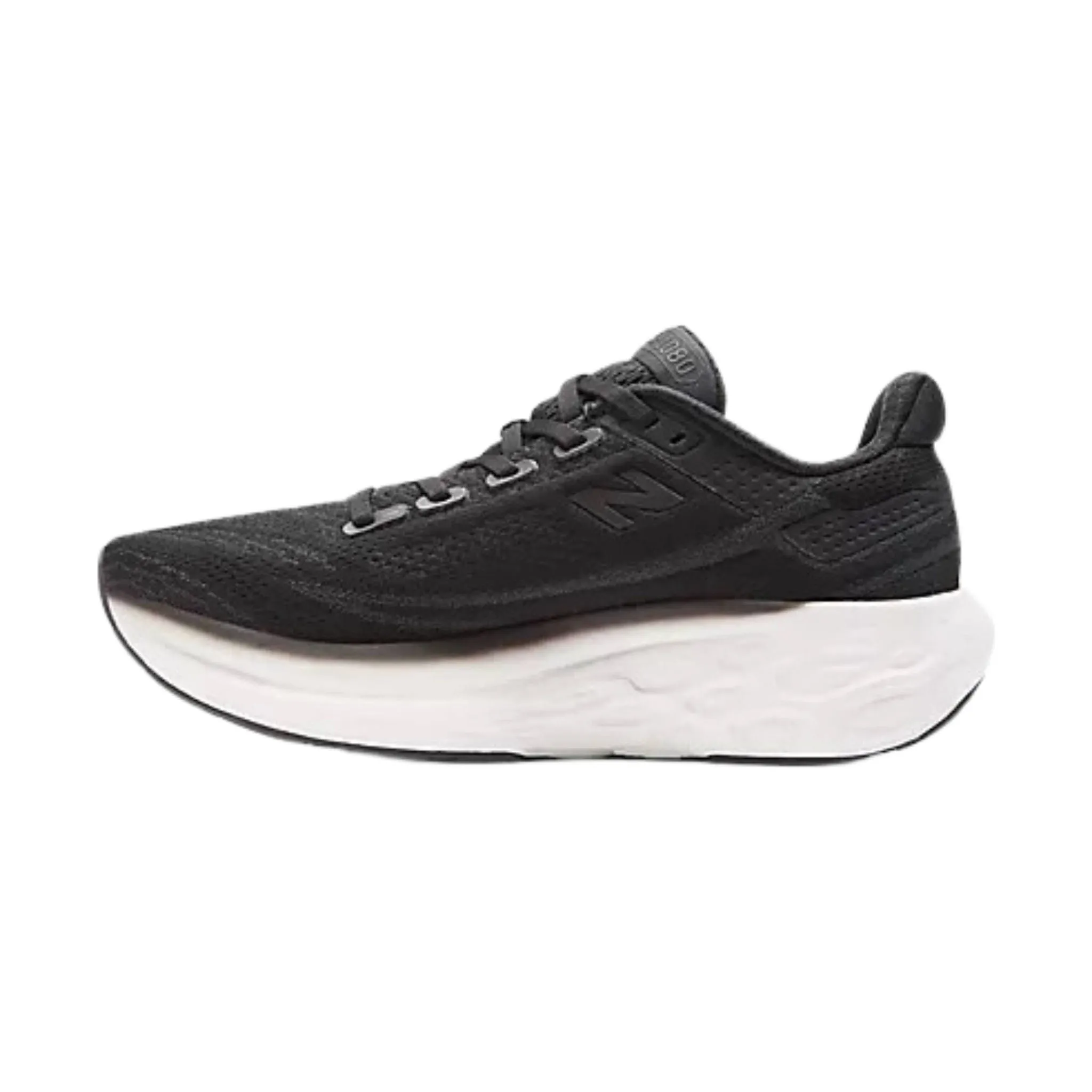 New Balance Women's Fresh Foam X 1080v13 Running Shoe - Black With White