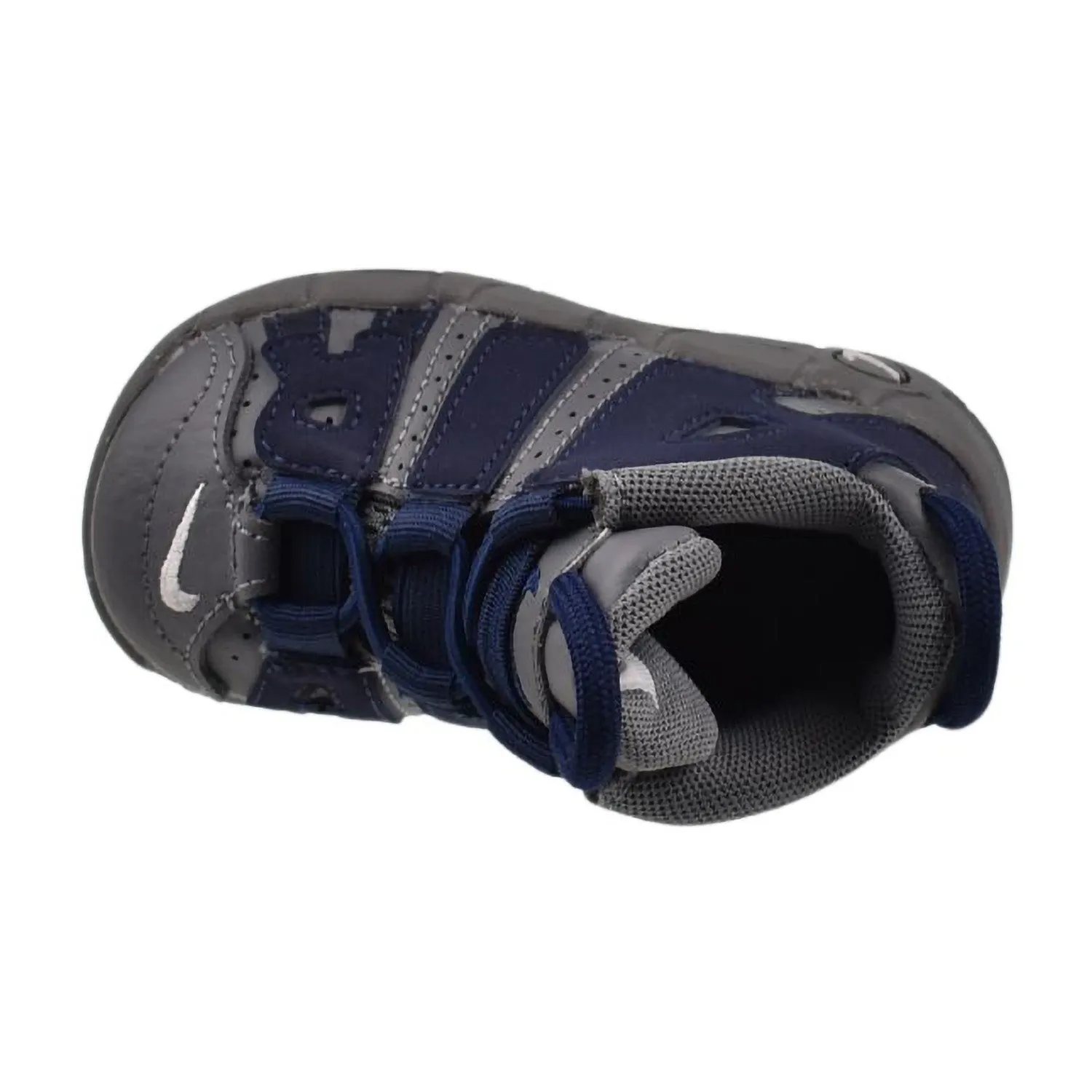 Nike Air More Uptempo (TD) Toddler Shoes Cool Grey-Midnight Navy