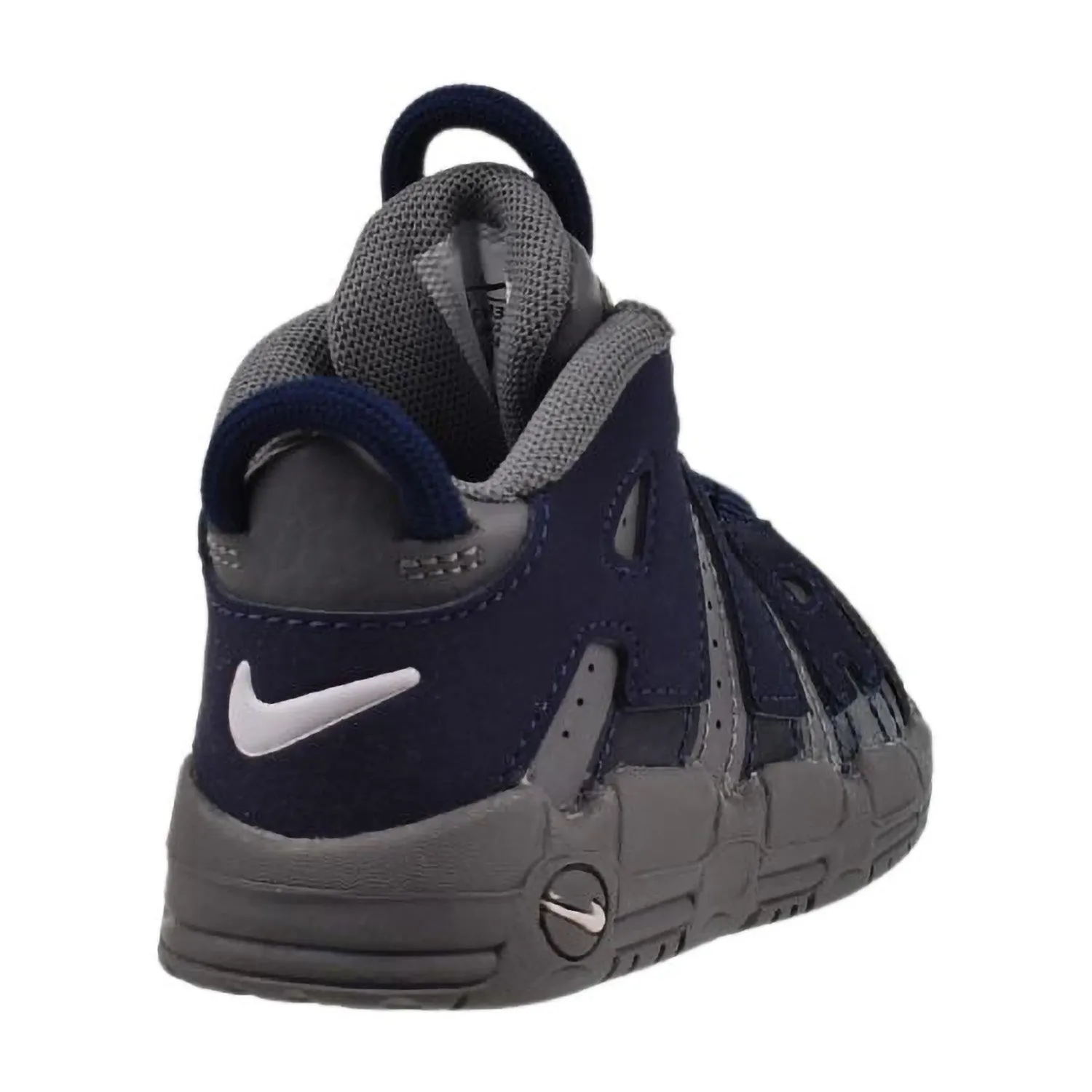 Nike Air More Uptempo (TD) Toddler Shoes Cool Grey-Midnight Navy