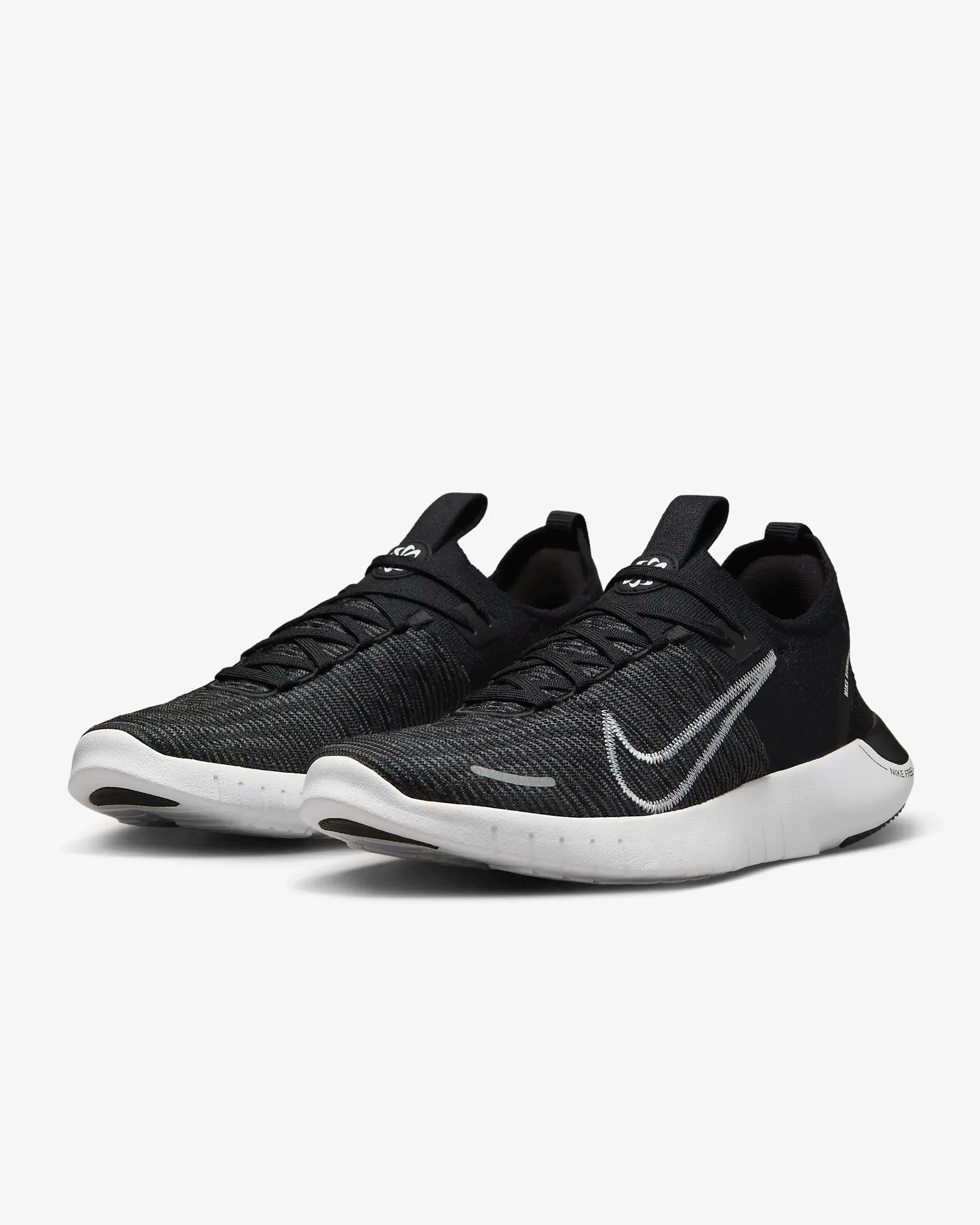 Nike Free RN NN Black White Men's