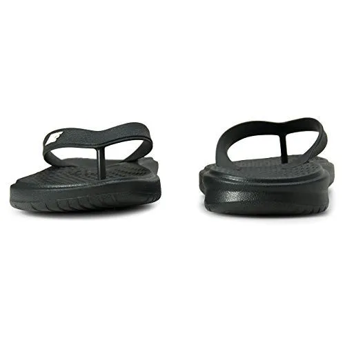 Nike Men's Solay Thong Sandals Black/White-Black 13