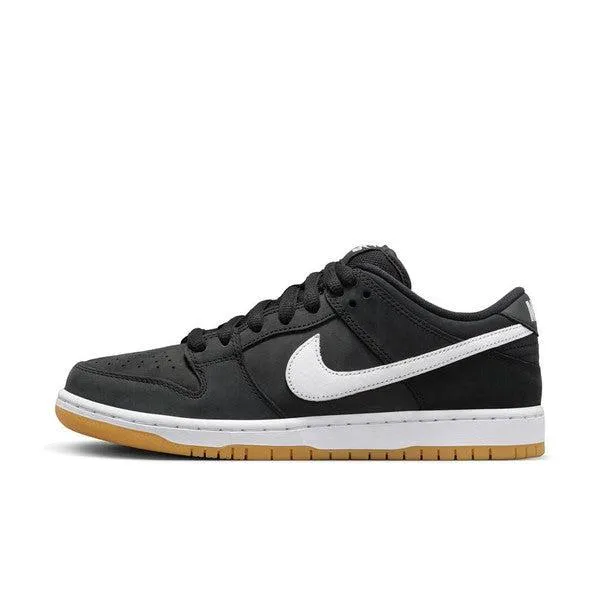 Nike SB Dunk Low Pro ISO Black - White - Gum Light Brown